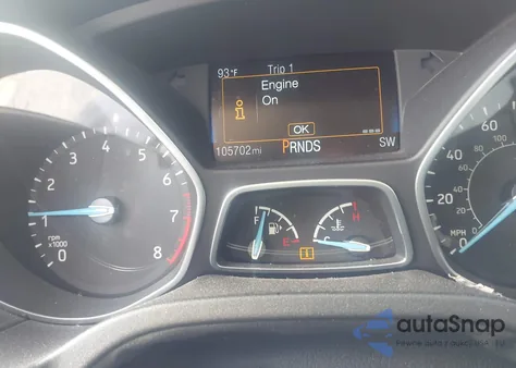 2016 Ford Focus Se из США, поврежденный, VIN 1FADP3F2XGL387890